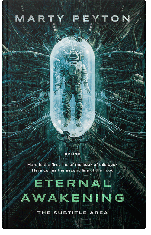 Front view of Premade Apocalyptica Book Cover - Firefly