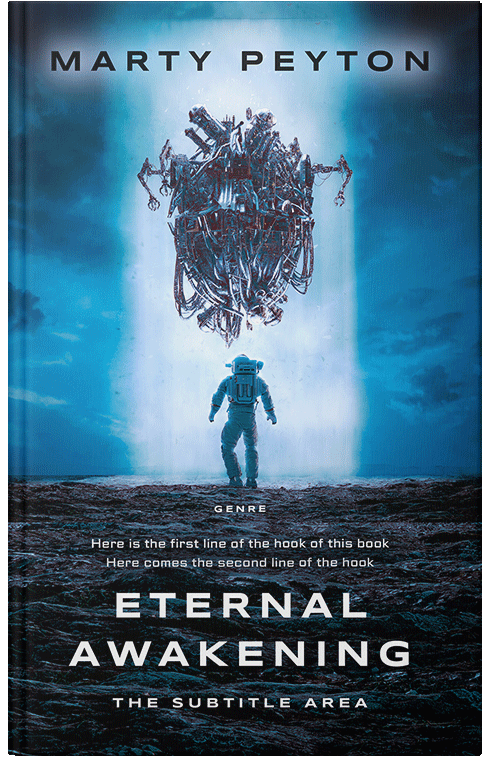 Front view of Premade Science Fiction Book Cover - Link Water