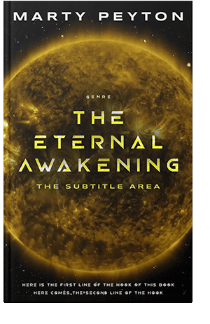 Pre Made Book Cover Dark Ebony