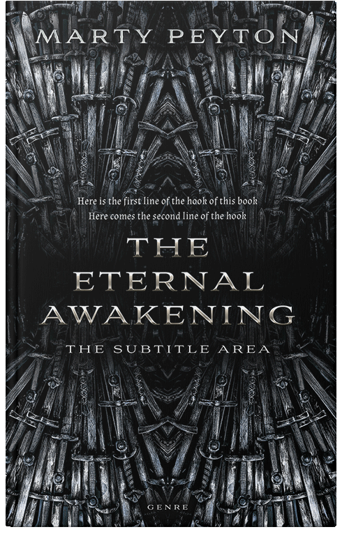 Front view of Premade Historical Book Cover - Woodsmoke