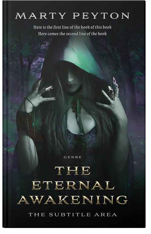 Front view of Premade Fantasy Book Cover - Bunker