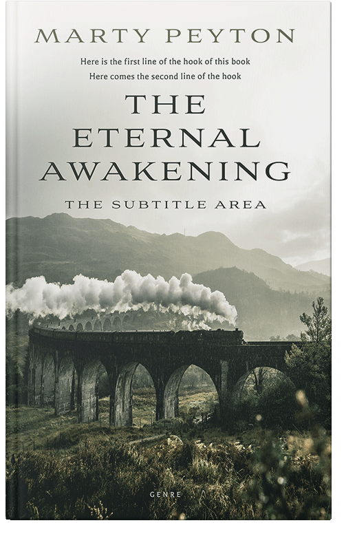 Front view of Premade Mystery & Thriller & Suspense Book Cover - Heavy Metal