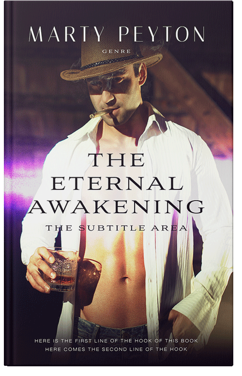 Front view of Premade Erotica Book Cover - Jon