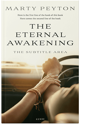 Pre Made Book Cover Ecru White