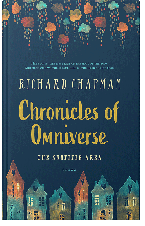 Front view of Premade Fantasy Book Cover - Elephant