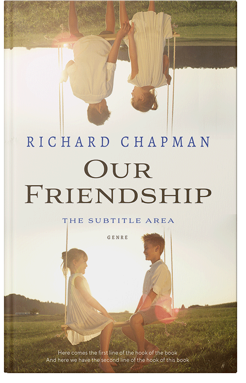 Front view of Premade Teen & Young Adult Book Cover - Merino