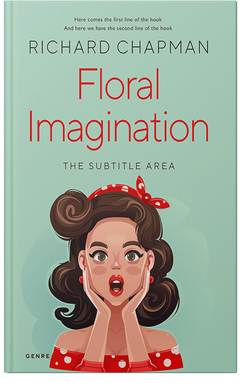 Front view of Premade Literary Fiction Book Cover - Spring Rain