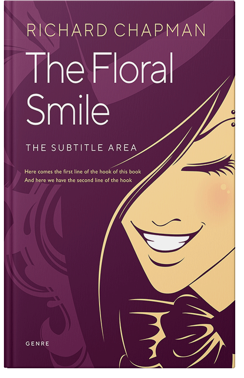 Front view of Premade Romance Book Cover - Loulou