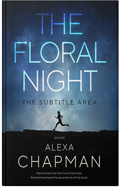 Front view of Premade Health & Dieting & Fitness Book Cover - Firefly