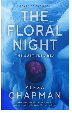 Premade Book Cover Denim