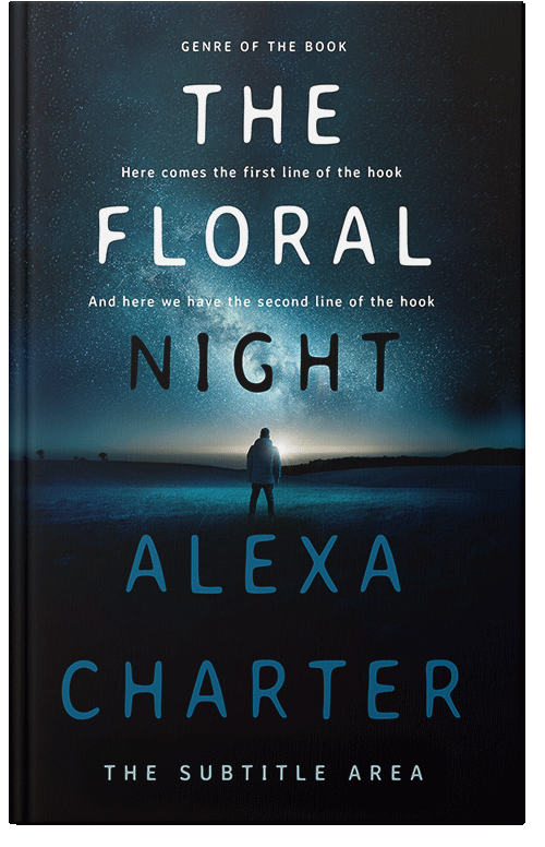 Front view of Premade Mystery & Thriller & Suspense Book Cover - Firefly