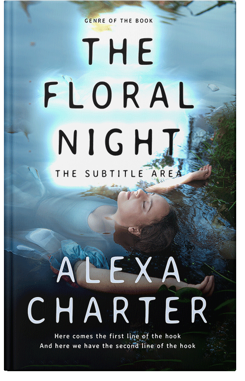 Front view of Premade Mystery & Thriller & Suspense Book Cover - Swans Down