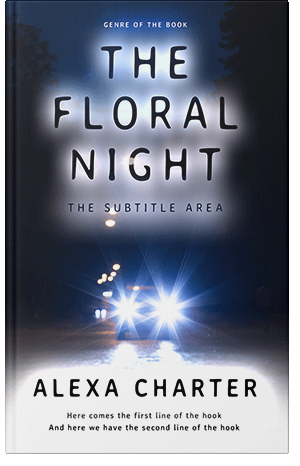 Premade Book Cover Blue Haze