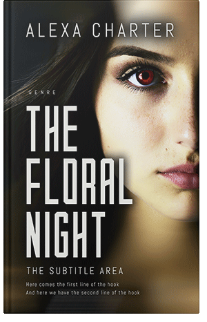 Premade Book Cover Oil
