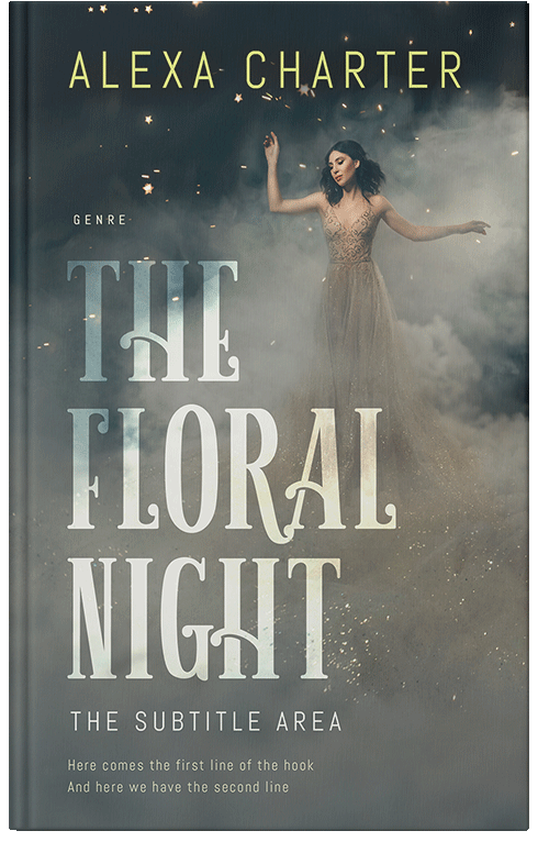 Front view of Premade Fantasy Book Cover - Bitter