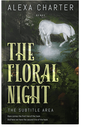 Pre Made Book Cover Rangoon Green