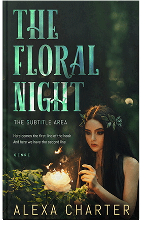 Pre Made Book Cover Log Cabin