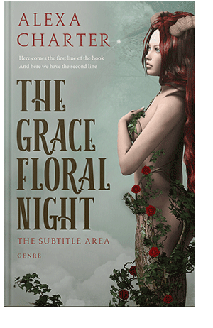 Pre Made Book Cover Pewter