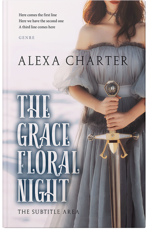 Front view of Premade Fantasy Book Cover - Swiss Coffee