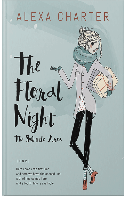 Front view of Premade Teen & Young Adult Book Cover - Tiara