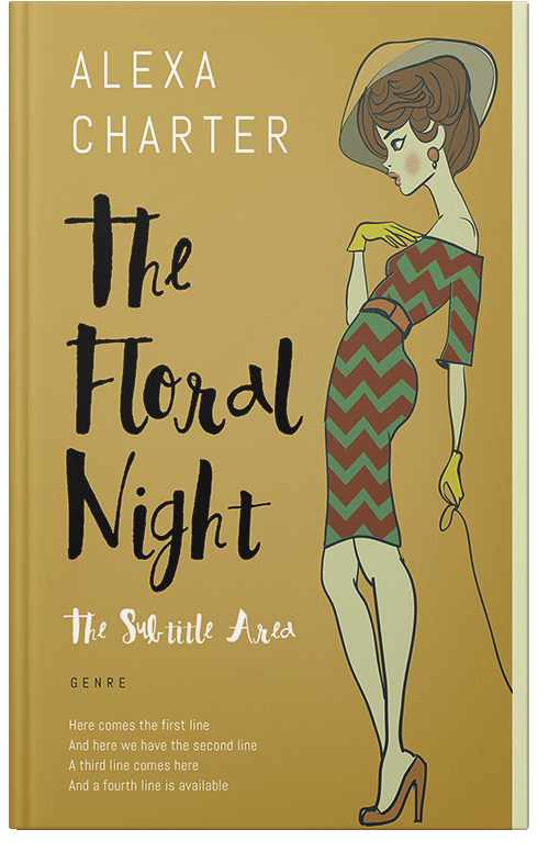 Front view of Premade Historical Book Cover - Roti