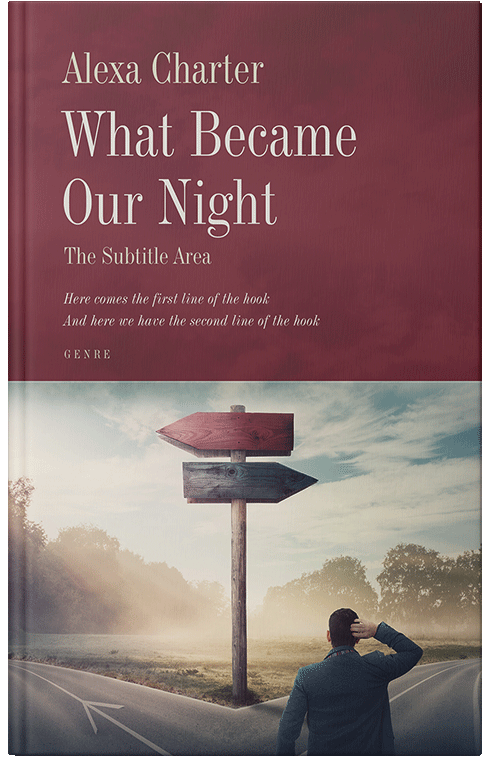 Front view of Premade Self-Improvement & Self-Help Book Cover - Buccaneer