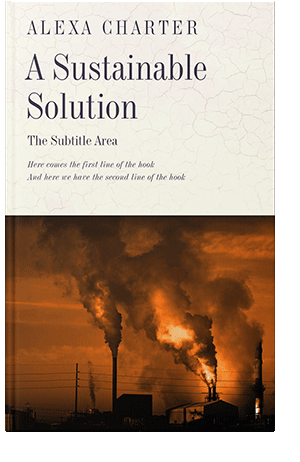 Pre Made Book Cover Merino