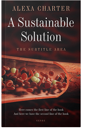 Pre Made Book Cover Antique Brass