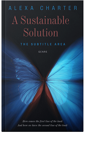 Pre Made Book Cover Boston Blue