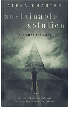 Pre Made Book Cover Mako