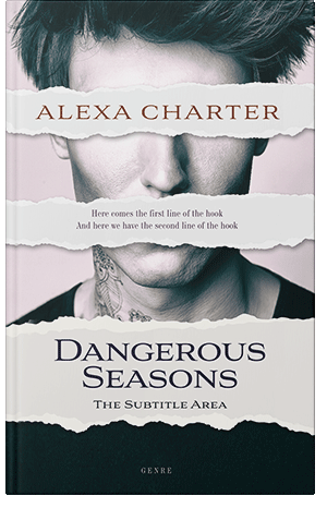 Premade Book Cover Bon Jour