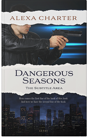 Premade Book Cover Ebony Clay