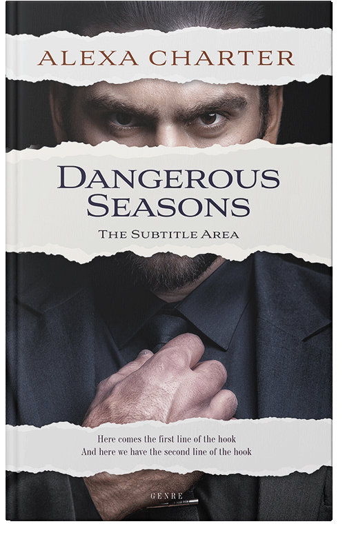 Front view of Premade Mystery & Thriller & Suspense Book Cover - Ebb