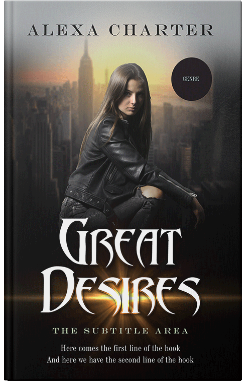 Front view of Premade Fantasy Book Cover - Malta