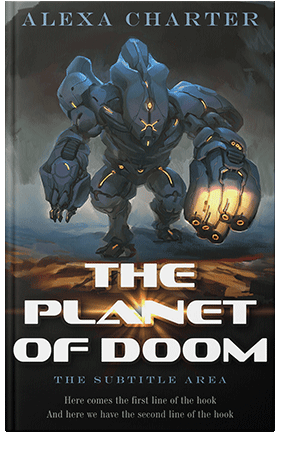 Pre Made Book Cover Shark