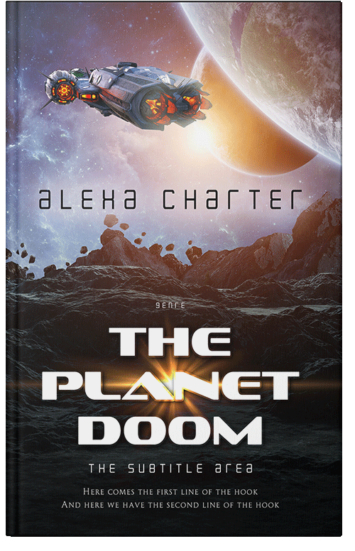 Front view of Premade Science Fiction Book Cover - Wafer