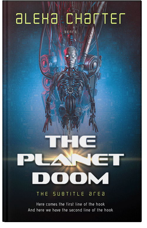 Front view of Premade Science Fiction Book Cover - Mirage