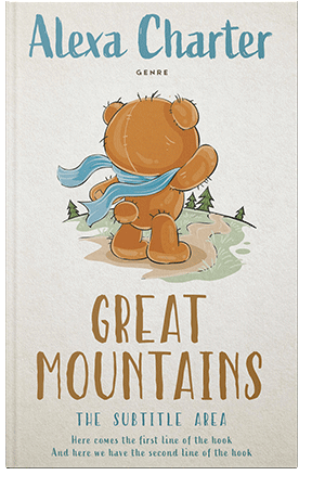 Pre Made Book Cover Pampas