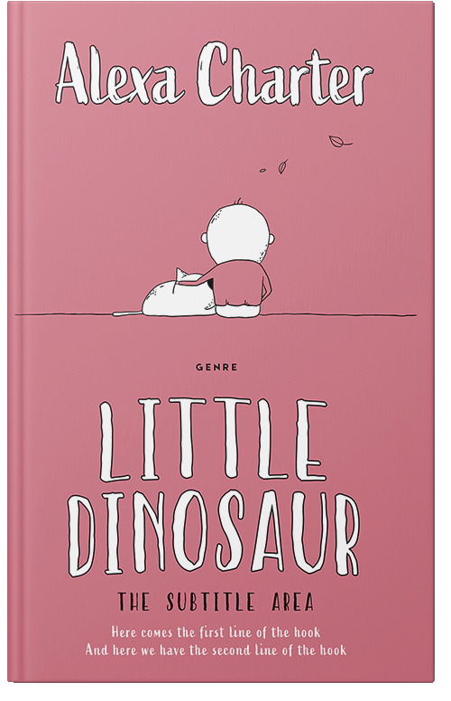 Front view of Premade Teen & Young Adult Book Cover - Charm