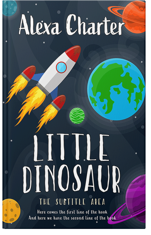 Front view of Premade Science Fiction Book Cover - Big Stone