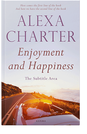 Pre Made Book Cover Desert