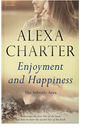 Pre Made Book Cover Hampton