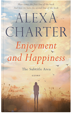 Pre Made Book Cover Double Spanish White