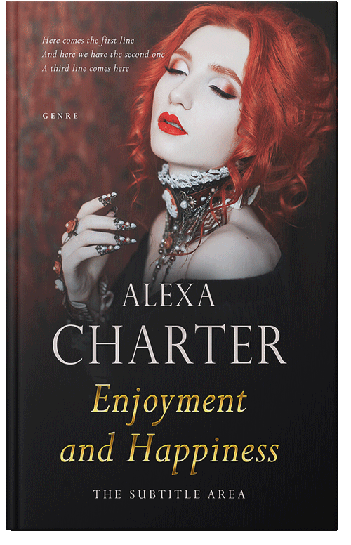 Front view of Premade Erotica Book Cover - Cocoa Brown