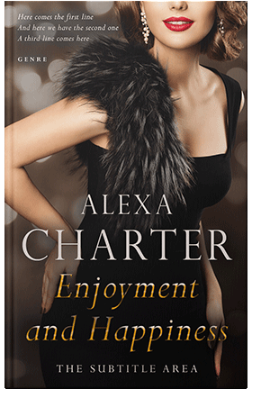 Pre Made Book Cover Tan