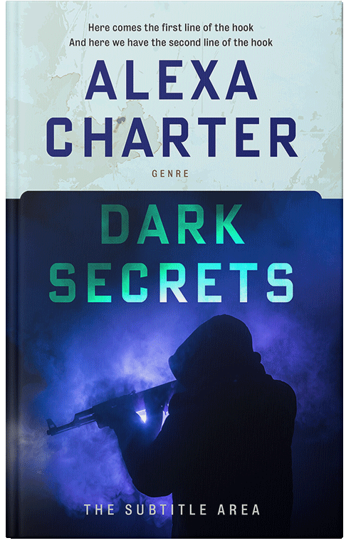 Front view of Premade Mystery & Thriller & Suspense Book Cover - Downriver