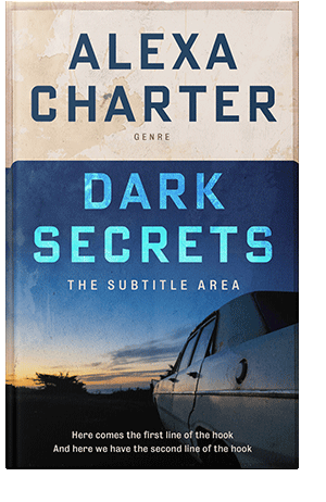 Pre Made Book Cover Bone