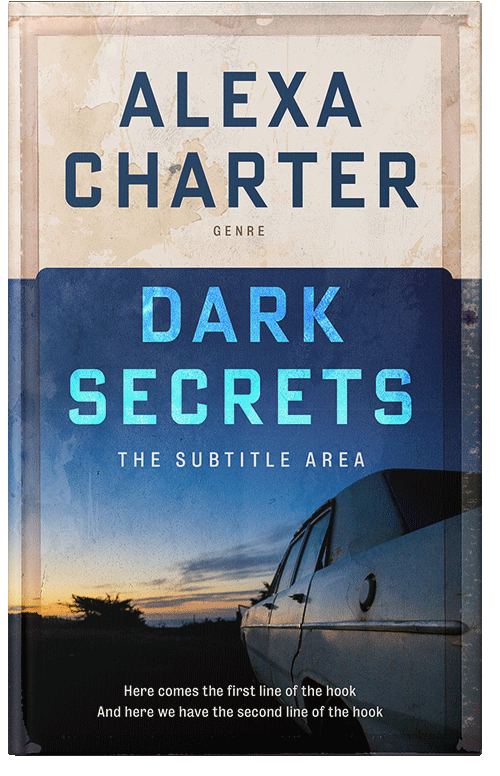 Front view of Premade Mystery & Thriller & Suspense Book Cover - Bone