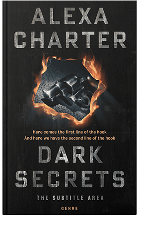 Pre Made Book Cover Cod Gray