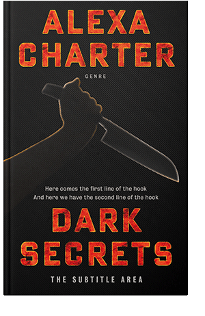 Pre Made Book Cover Cod Gray